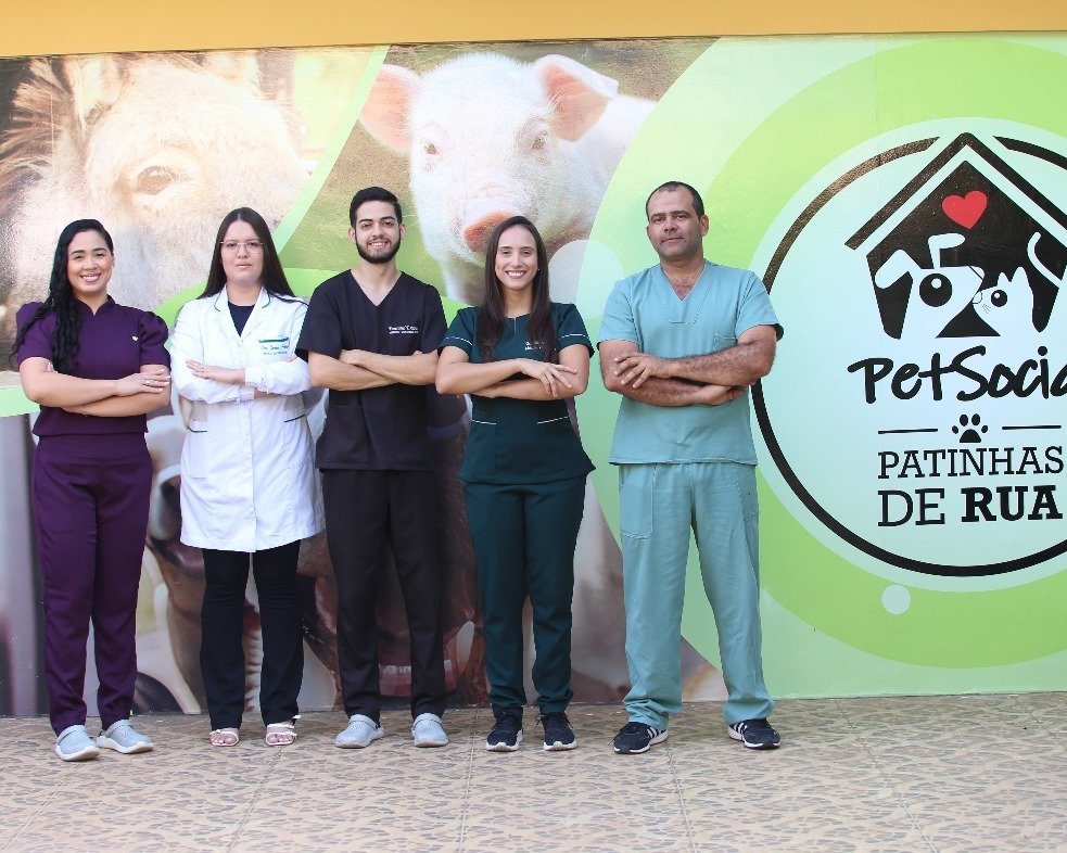 Profissionais do Instituto Pet Social